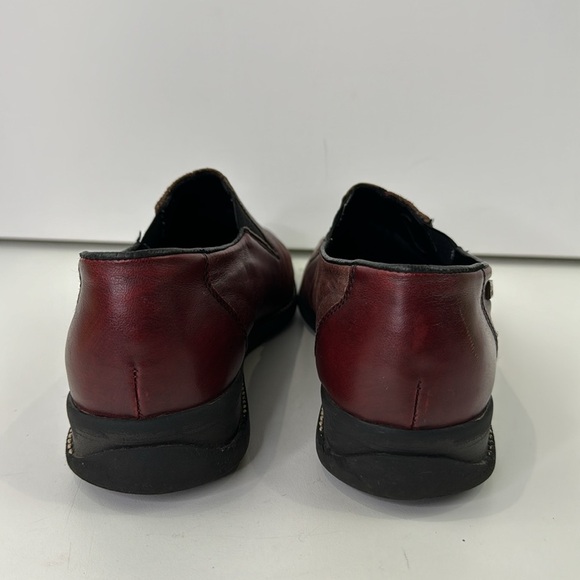 rieker red leather Women's loafer shoes - Picture 6 of 11